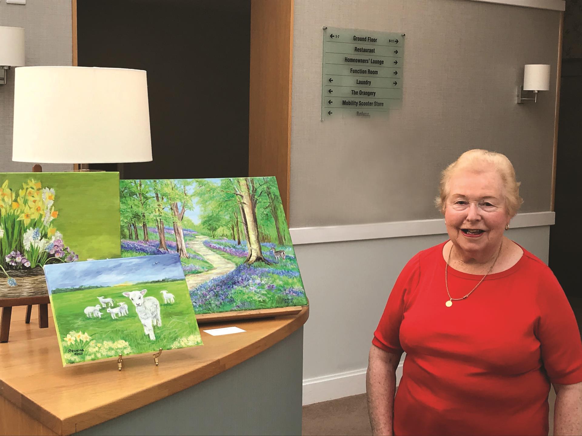 Painting in lockdown - McCarthy Stone